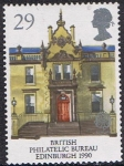 Stamps United Kingdom -  EUROPA 1990. OFICINA FILATÉLICA INGLESA, EDIMBURGO