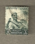 Sellos de Africa - Egipto -  Agricultor