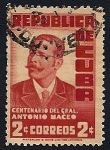 Sellos de America - Cuba -  República de Cuba - Centenario del General Antonio Maceo Grajales  