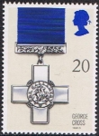 Stamps United Kingdom -  PREMIOS AL VALOR. CRUZ GEORGE