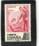 Stamps Spain -  2355- DONANTES DE SANGRE.