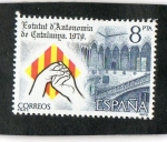 Stamps Europe - Spain -  2546- ESTATUT D' AUTONOMIA DE CATALUNYA.
