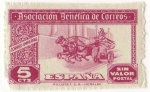 Stamps : Europe : Spain :  Asociación Benefica de Correos. Correo Imperial
