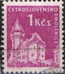 Stamps Czechoslovakia -  Scott  976  Castillo d Smolenice