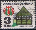 Stamps Czechoslovakia -  Scott  1736a  Melnik (1)
