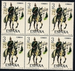 Stamps Spain -  Uniformes Militares - Teniente de Artilleria 1912