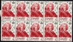 Stamps Spain -  Reyes de España - Casa de Borbón  - Felipe V