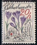 Sellos de Europa - Checoslovaquia -  Scott  2228  Crocus (1)