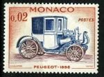 Sellos del Mundo : Europe : Monaco : coches de epoca