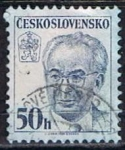 Stamps Czechoslovakia -  Scott  2443  Pres. Gustav Husak