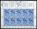 Stamps United Kingdom -  Semi hojita Gernsey