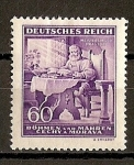 Stamps : Europe : Germany :  60 Aniversario de la muerte de Wagner.