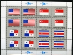 Stamps ONU -  HB Banderas b-4