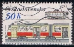 Sellos de Europa - Checoslovaquia -  Scott  2626  Locomotora KT-8 (2)