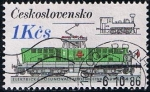 Stamps Czechoslovakia -  Scott  2627  Locomotora  E458.1