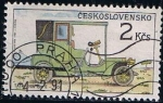 Stamps Czechoslovakia -  Scott  2693  Automobiles Antiguos (Tatra NW)