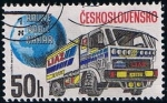Sellos de Europa - Checoslovaquia -  Scott  2725  Paris-Dakar