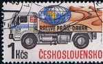 Sellos de Europa - Checoslovaquia -  Scott  2726  Paris-Dakar