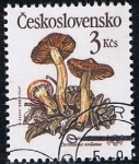 Sellos de Europa - Checoslovaquia -  Scott  2761  Cortinario orelanus