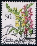 Stamps Czechoslovakia -  Scott  2779  Antirrhinum majus