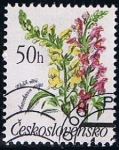 Sellos de Europa - Checoslovaquia -  Scott  2779  Antirrhinum majus