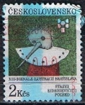 Sellos de Europa - Checoslovaquia -  Scott  2835  Stasys Eidrigevicius (2)