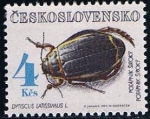 Sellos de Europa - Checoslovaquia -  Scott  Dystiscus latissimus