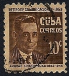 Sellos del Mundo : America : Cuba : Retiro de Comunicaciones - Antonio Ginard Rojas