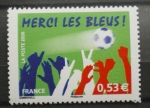 Stamps France -  GRACIAS AZULES