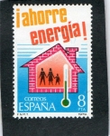 Stamps Spain -  2509- AHORRO DE ENERGIA- CALEFACCION.