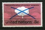 Sellos de America - ONU -  No proliferación bombas nucleares, sede N.Y.