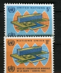 Stamps : America : ONU :  Un siglo de la Organizacion M. de la Salud. sede N.Y