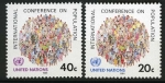 Stamps : America : ONU :  Conferencia Inter. de la Polución, sede N.Y.
