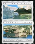 Stamps ONU -  Patrimonio Mundial, sede Ginebra