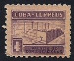 Stamps : America : Cuba :  Palacio de Comunicaciones