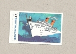 Stamps Andorra -  Barco Andrea Doria