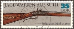 Sellos del Mundo : Europa : Alemania : Armas de caza de Zuhl (DDR).
