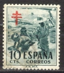 Stamps Spain -  764/27