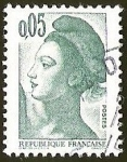 Stamps France -  LIBERTY DELACROIX - MARIANNE