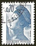 Stamps : Europe : France :  LIBERTY DELACROIX - MARIANNE