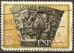 Sellos de Europa - Espa�a -  Navidad 1975(Capitel de Sta.Mª. de Sanqúesa,Navarra).