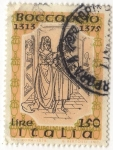 Stamps Italy -  BOCCACCIO-   1313-1375