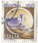 Stamps Italy -  CASTELLO DI MIRAMARE - TRIESTE