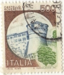 Stamps Italy -  CASTELLO DI ROVERETO