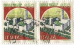Stamps Italy -  CASTELLO DI MONTECCHIO. CASTIGLION FIORENTINO