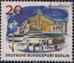 Stamps Germany -  BERLIN. MONUMENTOS. LA FILARMONIA