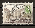 Stamps : Europe : Belgium :  Centenario del la 1ª Conferencia Postal Internacional.