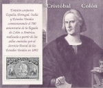 Sellos del Mundo : Europa : Espa�a : Colón y el Descubrimiento. Cristobal Colón