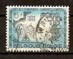 Stamps : Europe : Belgium :  10º Aniversario de la Conferencia de Ministros de Transportes.