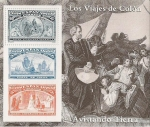 Stamps Spain -  Colón y el Descubrimiento. Avistando tierra